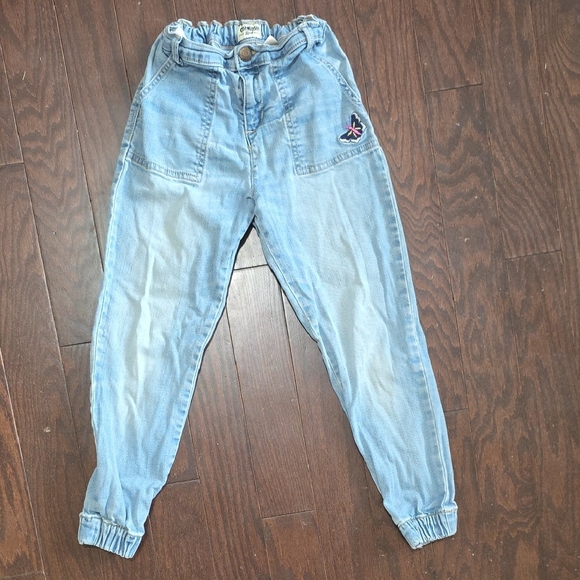 OshKosh B'gosh Other - OshKosh B'gosh Light Blue Jeans with Butterfly